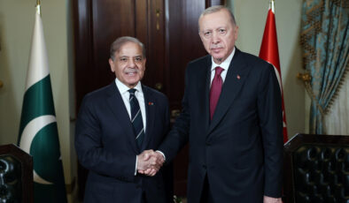 Cumhurbaşkanı Erdoğan, Pakistan Başbakanı Şerif’i kabul etti