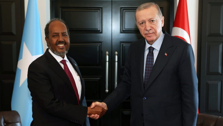 Cumhurbaşkanı Erdoğan Somalili mevkidaşıyla görüştü