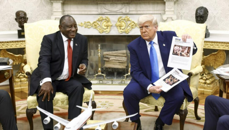 Donald Trump’ın Güney Afrika olarak gösterdiği çıktıların Kongo’da çekildiği ortaya çıktı