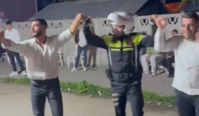 Trafik Polisi Sosyal Medyada Gündem Oldu