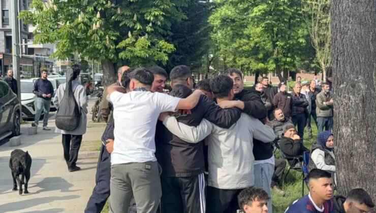 Düzcespor’un Play-Off Maçı Dev Ekranda İzlenildi