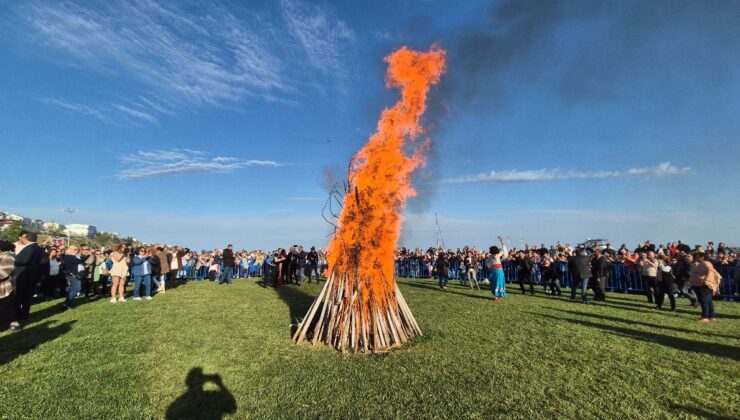 Festival başladı! Tekirdağ’da Kakava Ateşi Yakıldı