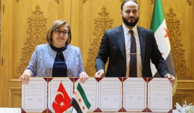 Gaziantep Büyükşehir Belediye Başkanı Fatma Şahin Halep’te