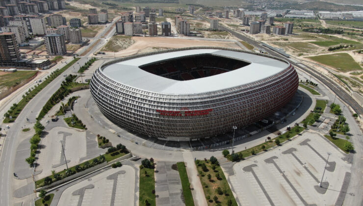 Gaziantep Stadyumu, Türkiye Kupası finaline hazırlanıyor