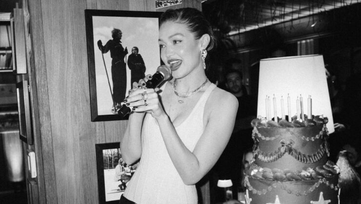 Gigi Hadid ve Bradley Cooper dudak dudağa poz verdi! Aşıkların karesi gündem oldu