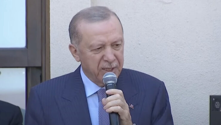 Gümrükçü İshak Ağa Camii açıldı! Cumhurbaşkanı Erdoğan, emeği geçenlere teşekkür etti