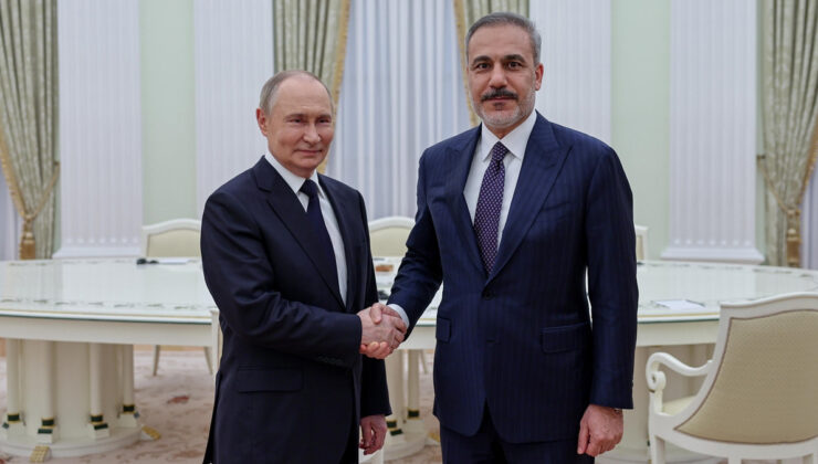 Hakan Fidan, Vladimir Putin ile görüştü