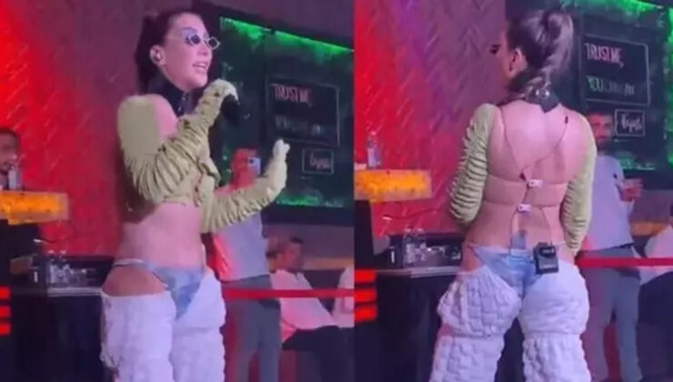 Hande Yener’in Sahne Kıyafeti Sosyal Medyada Gündem Oldu