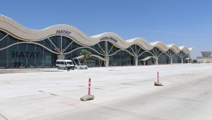 Hatay Havalimanı’nda 1 ay süreyle yenileme çalışması yapılacak