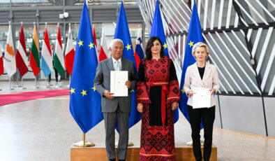 İlk kez bir Filistin temsilcisi AB’ye mektup sunarak görevine başladı