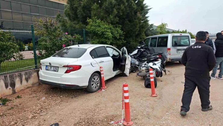 Bursa İnegöl’de Zincirleme Kaza