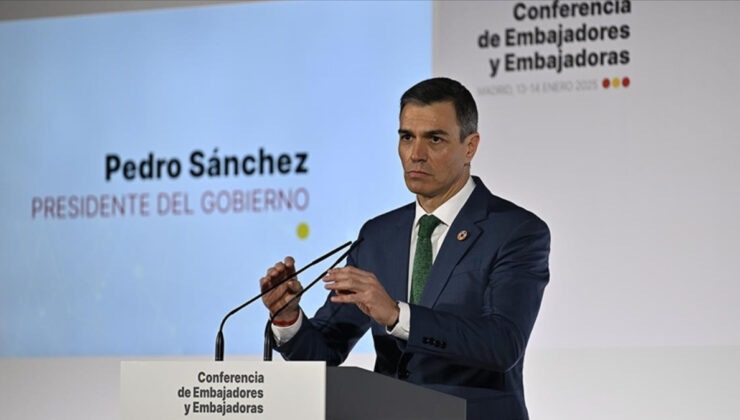 Pedro Sanchez’ten Meclis’te Sert İsrail Yanıtı