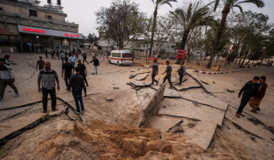 İsrail Avrupa Hastanesi’ni Vurdu