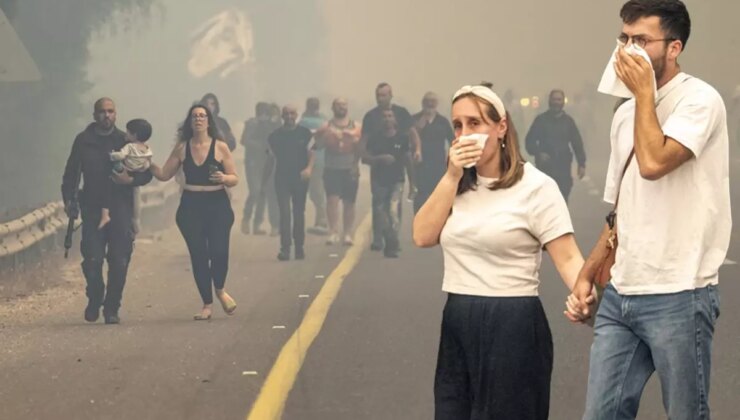 İsrail’de Orman Yangını