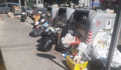 İzmir Karabağlar’da Çöp Sorunu Büyüyor