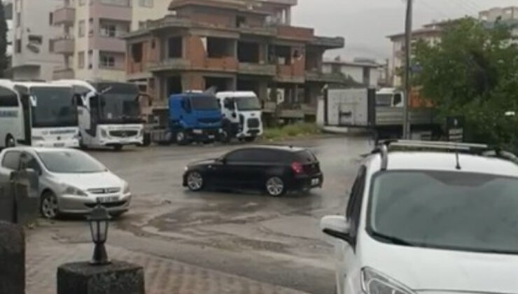 Sokak Ortasında Drift Yapan Sürücüye 46 Bin TL Ceza