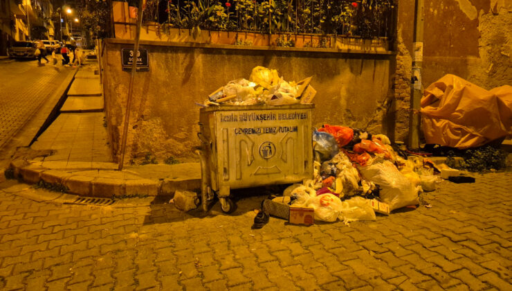 Konak’ta çöp sorunu devam ediyor