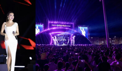 Manisa’da Ebru Yaşar rüzgarı: On binleri çoşturdu