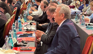 Mansur Yavaş, CHP’nin Sosyalist Enternasyonal toplantısına katıldı