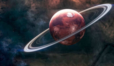 Mars’ın bir zamanlar Satürn benzeri halkaları vardı