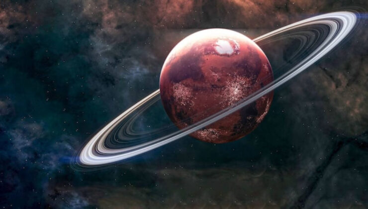 Mars’ın bir zamanlar Satürn benzeri halkaları vardı