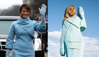 Melania Trump’ın Slovenya’daki Bronz Heykeli Gizemli Şekilde Kayboldu