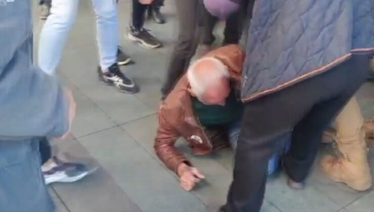 Özgür Özel’e saldıran kişinin gözaltına alınmadan önceki son anları