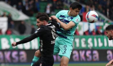 Rizespor, Gaziantep FK’yı iki golle geçti