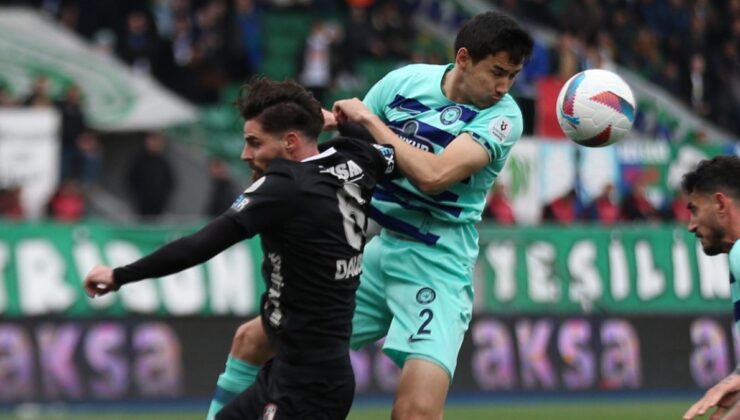 Rizespor, Gaziantep FK’yı iki golle geçti