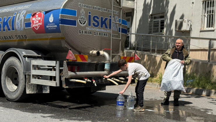 Sarıyer’de Su Kesintisi Sebebiyle Vatandaşlardan Tepki