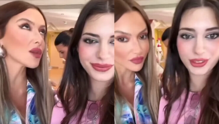 Derin Talu, Hadise ile Sosyal Medyada Gündem Oldu