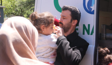 Şehit Önder Özen’e 4 yaşındaki kızından acı veda