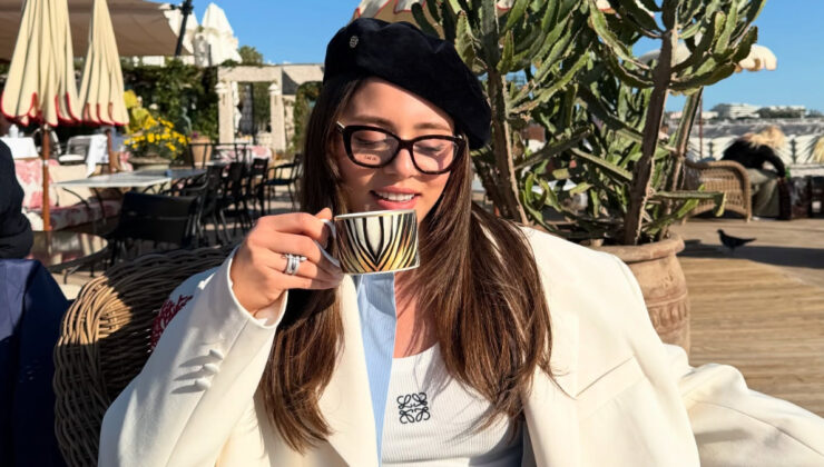 Sıla Türkoğlu da Cannes’a gitti! Pozlarına beğeni yağdı