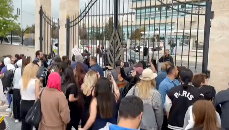 Sokak hayvanları destekçileri zorla AYM’ye girmeye çalıştı