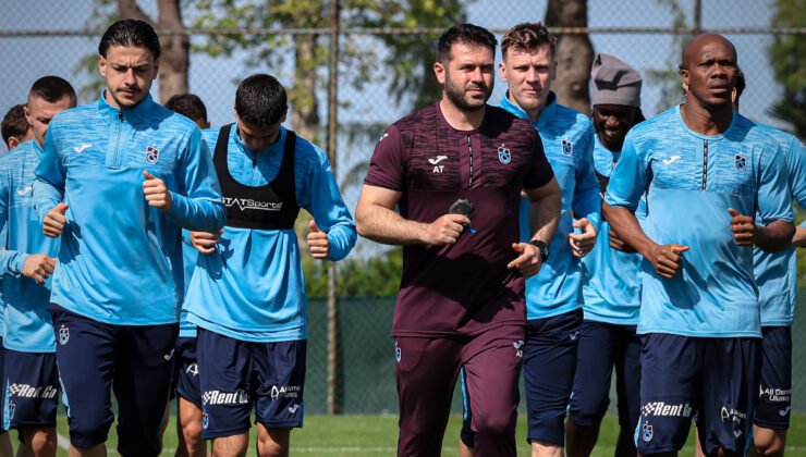 Trabzonspor, Galatasaray maçının hazırlıklarına devam etti.