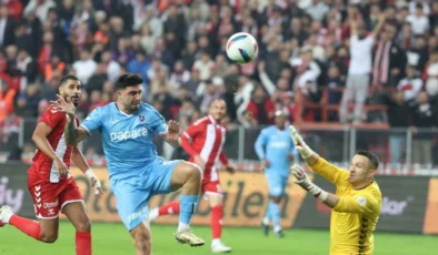 Trabzonspor ile Samsunspor 2-2 Berabere Kaldı
