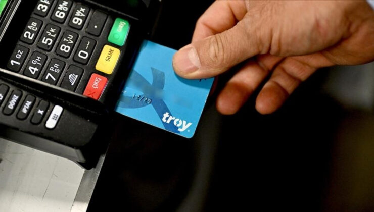 TROY logolu kart sayısı 56 milyon oldu