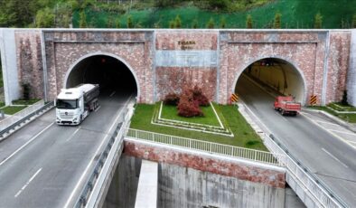 Yeni Zigana Tüneli’nden 2 yılda 3,5 milyona yakın araç geçti