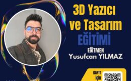 Giresun’da Gençlere Ücretsiz 3D Yazıcı ve Tasarım Eğitimi