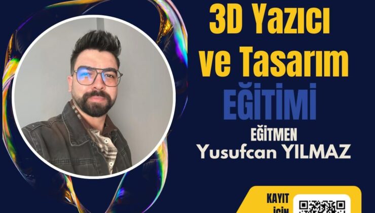 Giresun’da Gençlere Ücretsiz 3D Yazıcı ve Tasarım Eğitimi
