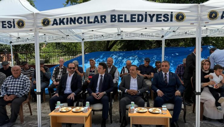 Akıncılar Belediyesi Kültür Merkezi Temel Atma Töreni Coşkusu