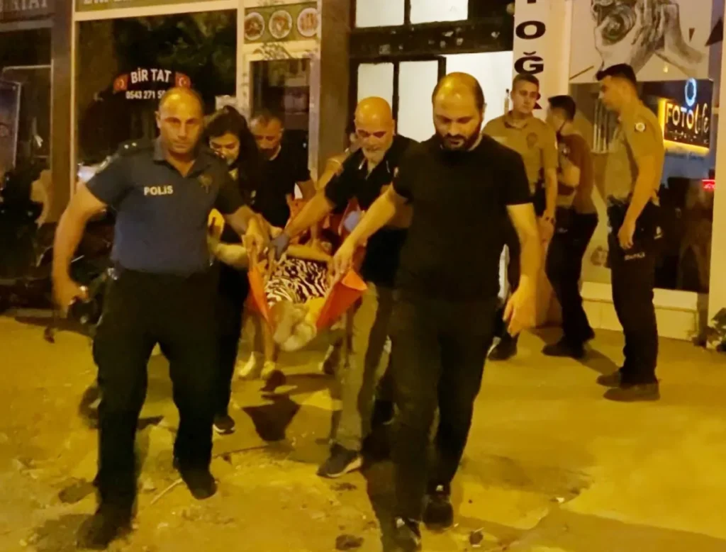 Aksaray da kardeşini bıçakladı