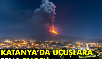Etna Yanardağı Yine Faaliyete Geçti