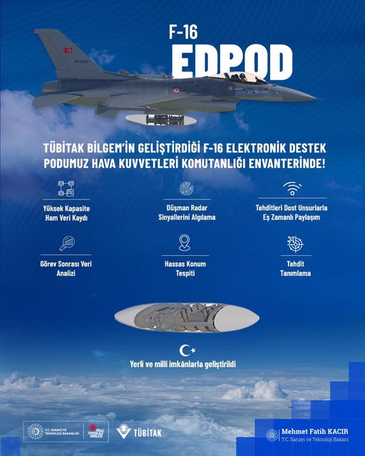 F-16 Elektronik Destek Podu2