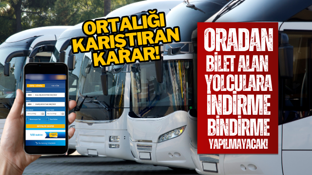 Görele Otogarı’nda Online Bilet Krizi!