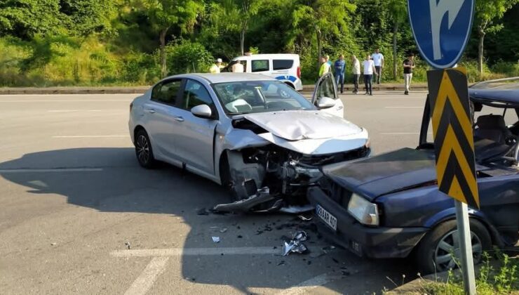 Görele’de Feci Kaza: Sürücü Camdan Fırladı