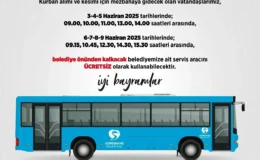 Gümüşhane Belediyesi’nden Bayramda Ücretsiz Ulaşım Hizmeti