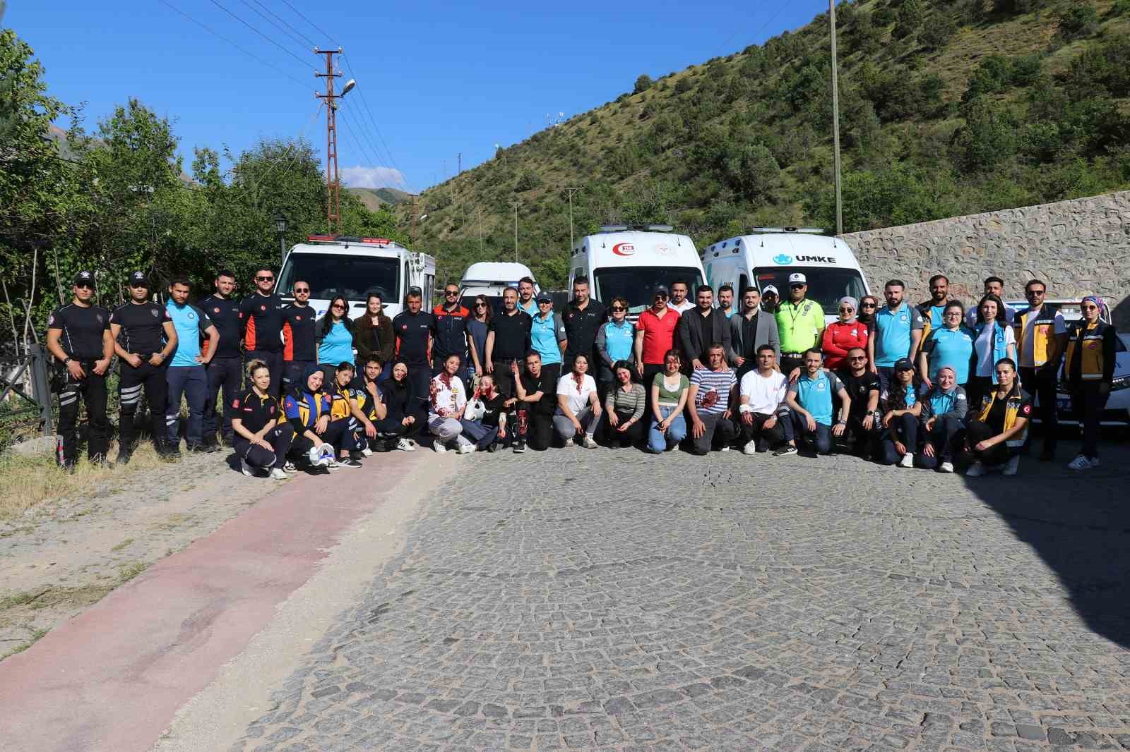  Gümüşhane UMKE Tatbikatı2