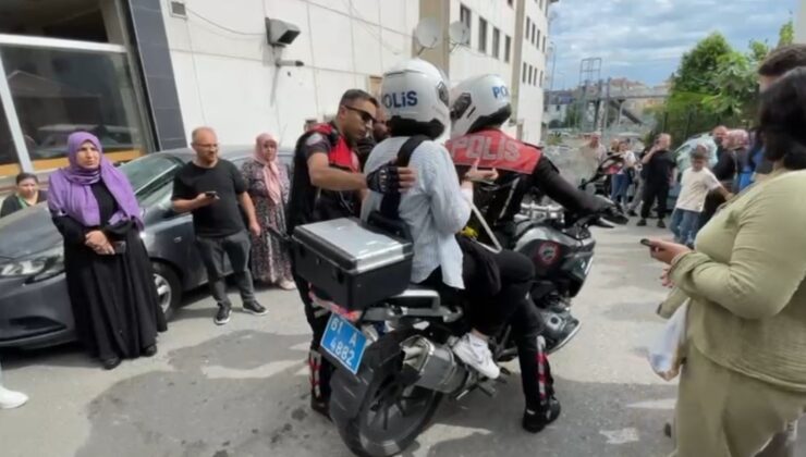 Trabzon’da LGS Sınavına Geç Kalan Öğrencileri Polisten Yetiştirme Desteği