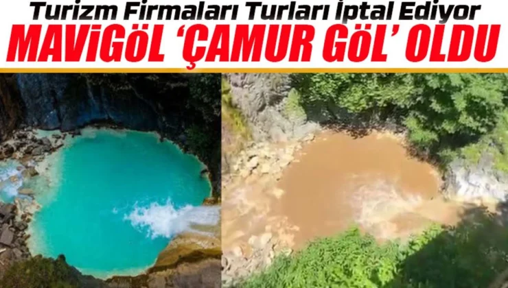 Mavi Göl Çamura Döndü!